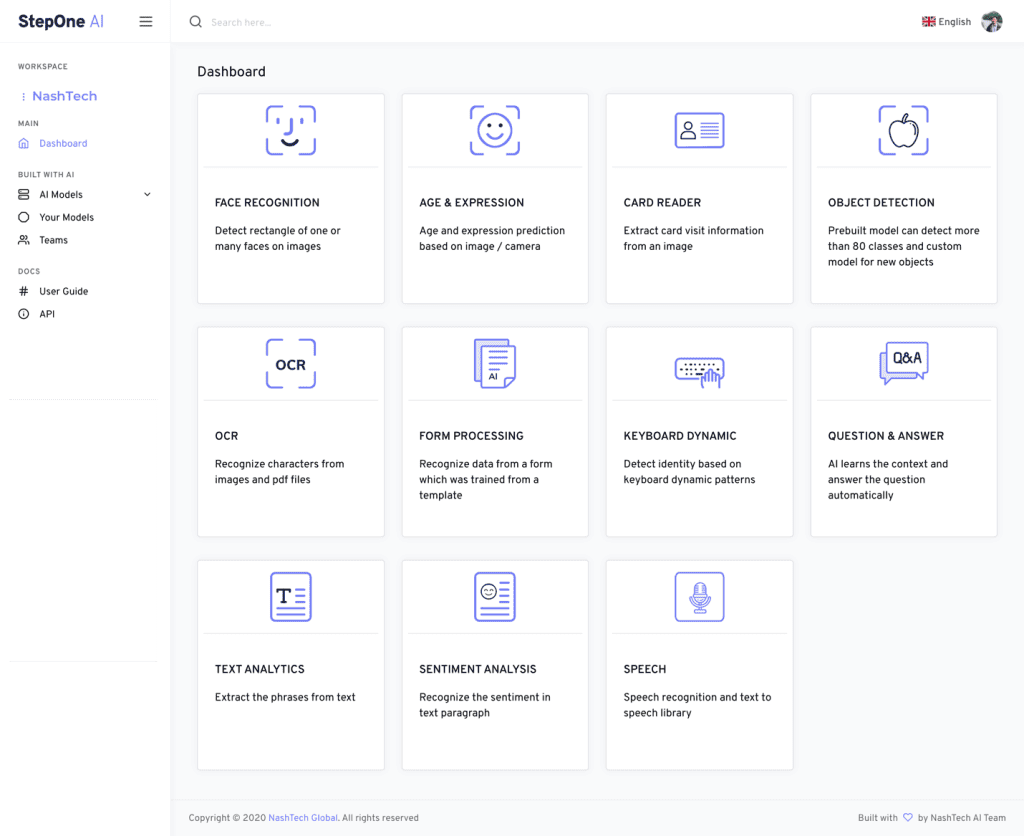nashtech ai libraries