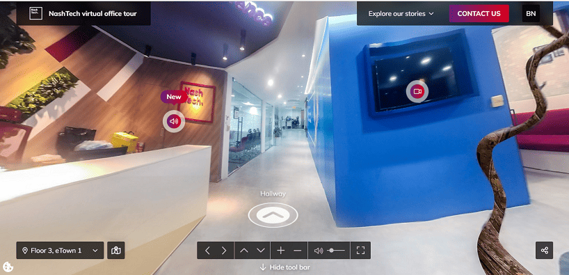 virtual tour sneak peek x
