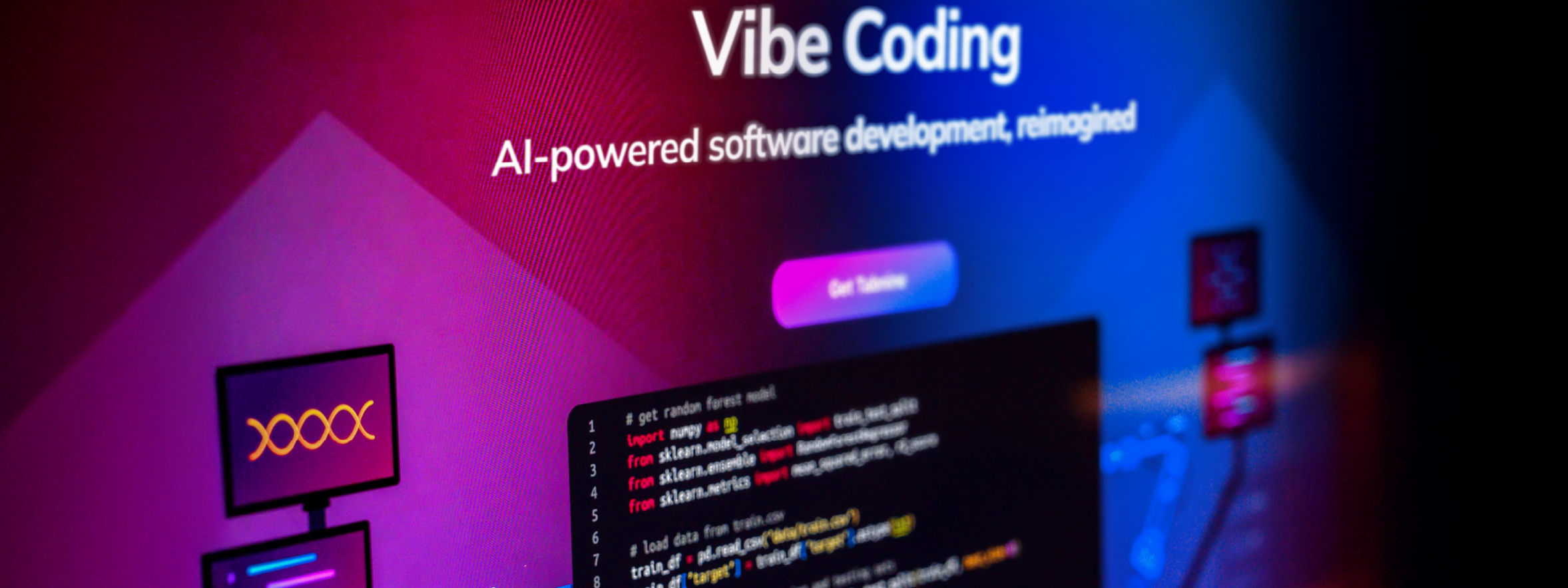 The Vibe Coding banner ( )